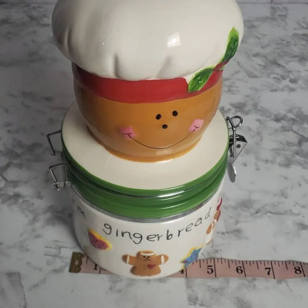 Ceramic‎ Christmas Cookie Jar